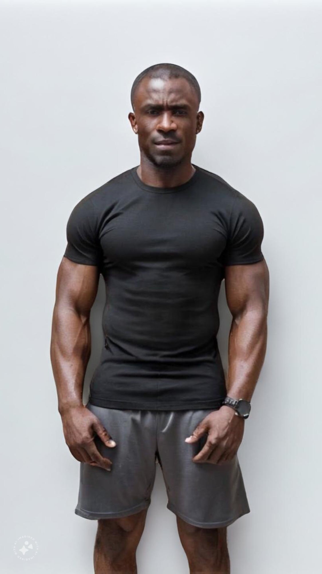 Tru-Fitforma Men’s Bamboo Fiber T-Shirt – Large (CT)