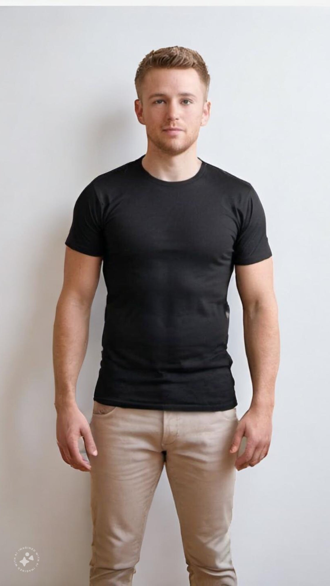 Tru-Fitforma Men’s Bamboo Fiber T-Shirt – Medium